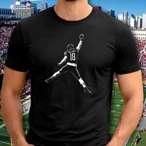 Caleb Williams Jumpman Graphic Tee - Premium Cotton Football Superstar T-shirt
